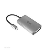 Club3D Adaptér aktivní USB 3.2 typ C na DVI-D Dual Link 4K30Hz pro Apple Cinema Display, HDCP off