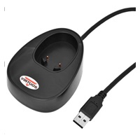 Virtuos CCD 2D čtečka HW-855A, bezdrátová, základna, USB, černá