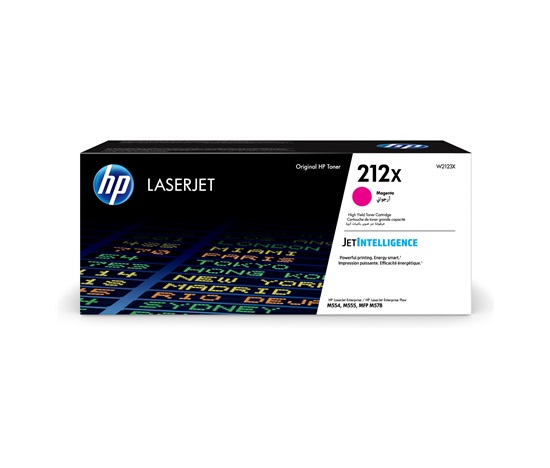 HP 212X High Yield Magenta Original LaserJet Toner Cartridge (10,000 pages)
