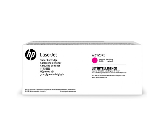 HP W2123XC Magenta Contract Original LaserJet Toner Cartridge (10,000 pages)