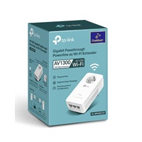 TP-Link TL-WPA8631P OneMesh/EasyMesh WiFi5 průchozí powerline adaptér (AC1200,AV1300,2,4GHz/5GHz,3xGbELAN)