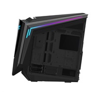 GIGABYTE case AORUS C700 GLASS, bez zdroje, průhledná bočnice, Full Tower, černá