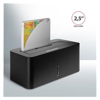AXAGON ADSA-SN, USB 3.2 Gen1 - SATA 6G, 2.5"/3.5" HDD/SSD dokovací stanice POŠKOZEN OBAL