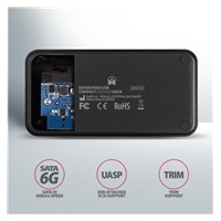 AXAGON ADSA-SN, USB 3.2 Gen1 - SATA 6G, 2.5"/3.5" HDD/SSD dokovací stanice POŠKOZEN OBAL