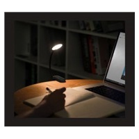 Baseus LED lampa na čtení s klipem, šedá