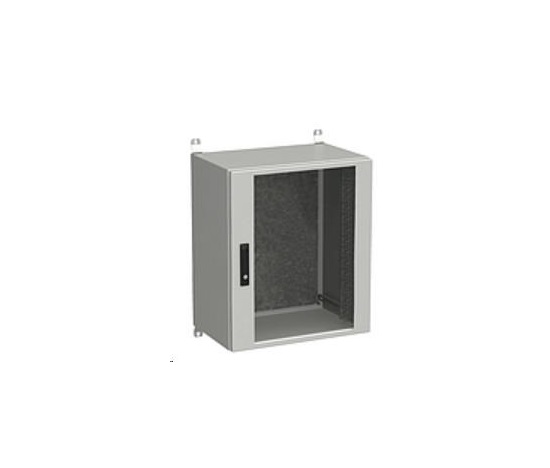 Solarix rozvaděč nástěnný venkovní LC-20 15U 600x500mm, dveře sklo, LC-20-15U-65-12-G