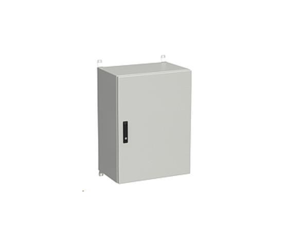 Solarix rozvaděč nástěnný venkovní LC-20 18U 600x400mm, dveře plech, LC-20-18U-64-22-G