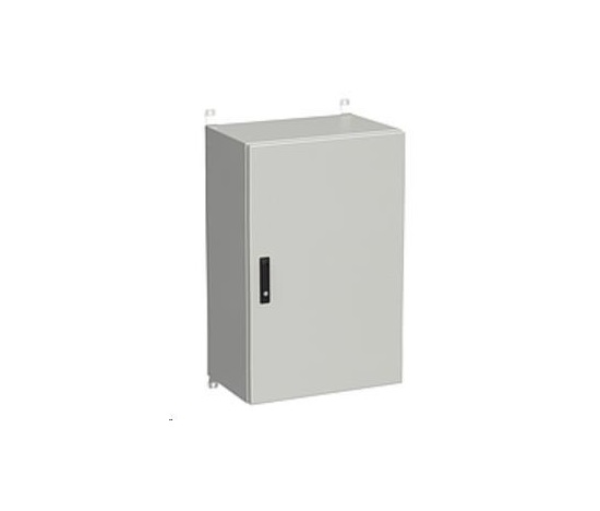 Solarix rozvaděč nástěnný venkovní LC-20 21U 600x600mm, dveře plech, LC-20-21U-66-22-G