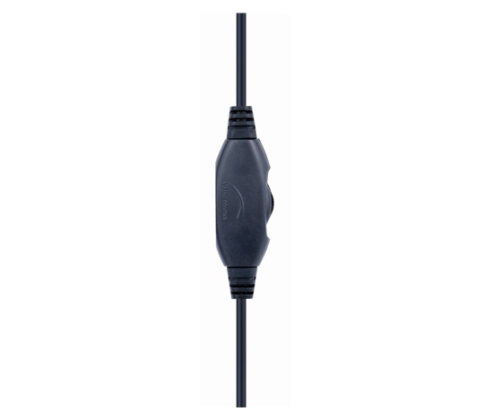 GEMBIRD sluchátka s mikrofonem GHS-05-B, gaming, černo-modrá, 1x 4-pólový 3,5mm jack