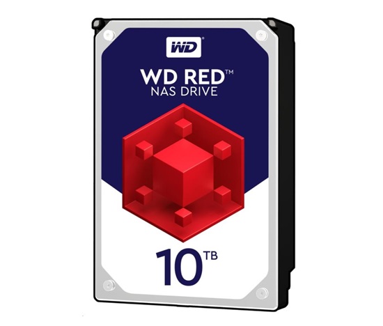 WD RED PLUS NAS WD101EFBX 10TB, SATA III 3.5", 256MB 7200RPM, 215MB/s, CMR