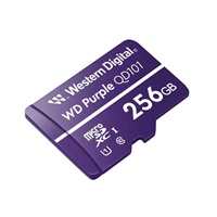 WD MicroSDXC karta 256GB Purple WDD256G1P0C Class 10 (R:100/W:60 MB/s)
