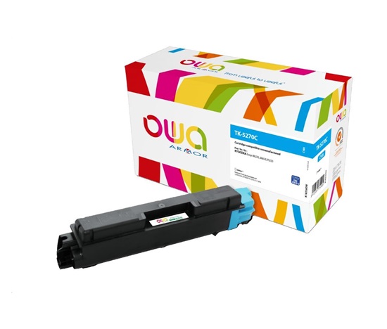 ARMOR toner pro Kyocera ECOSYS M6230, M6630, P6230 (TK5270C), modrá/cyan, 6000 str