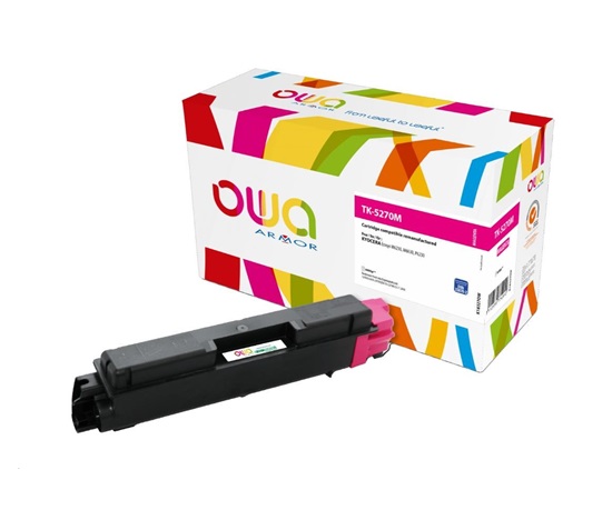 ARMOR toner pro Kyocera ECOSYS M6230, M6630, P6230 (TK5270M), červená/magenta, 6000 str