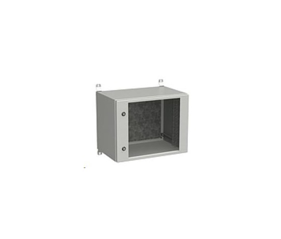 Solarix rozvaděč nástěnný venkovní LC-20 9U 600x400mm, dveře sklo, LC-20-9U-64-11-G