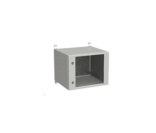 Solarix rozvaděč nástěnný venkovní LC-20 9U 600x500mm, dveře sklo, LC-20-9U-65-11-G