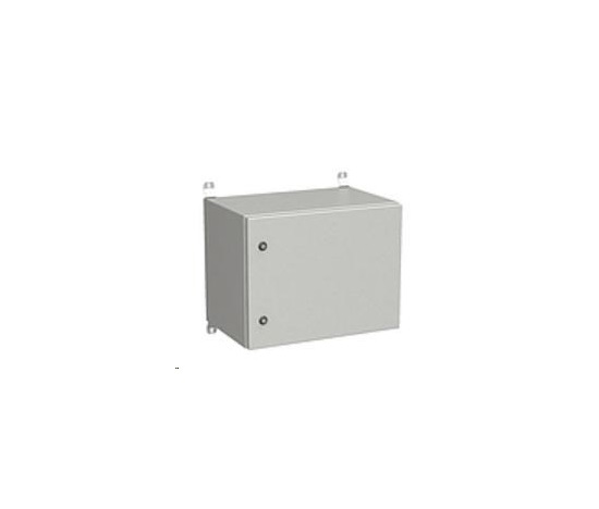 Solarix rozvaděč nástěnný venkovní LC-20 9U 600x600mm, dveře plech, LC-20-9U-66-21-G