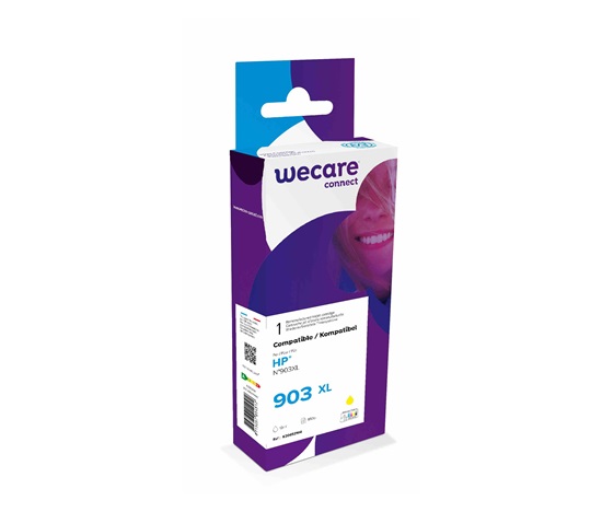 WECARE ARMOR cartridge pro HP Officejet Pro 6960, 6961, 6962, 6963, 6964 (T6M11AE), žlutá/yellow, 12ml, 850str