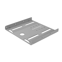 AXAGON RHD-125S, kovový rámeček pro 1x 2.5" HDD/SSD do 3.5" pozice, šedý