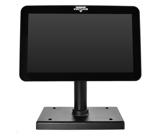 Virtuos 10,1" LCD barevný zákaznický monitor SD1010R, USB, černý