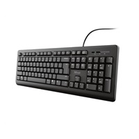 TRUST klávesnice PRIMO, membránová, USB, CZ/SK