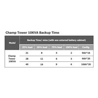 Fortron UPS CHAMP 10KL tower, 10000VA/9000 W, long run, online