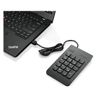 LENOVO klávesnice drátová USB Numeric Keypad Gen II, černá