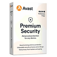 _Nová Avast Premium Security Multi-Device 1 licence na 12 měsíců (až na 10 PC )