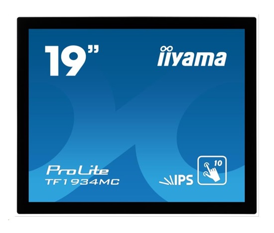 iiyama ProLite TF1934MC-B7X, 48.3 cm (19''), Projected Capacitive, 10 TP, black