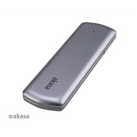 AKASA externí box pro M.2 SATA/NVMe SSD, USB 3.2 Gen 2, 10Gb/s, hliník