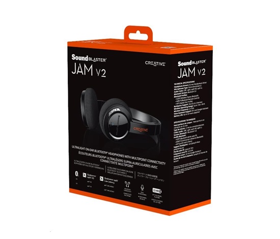 Creative sluchátka SoundBlaster Jam V2
