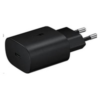 Samsung cestovní nabíječka EP-TA800NBE, Quickcharge 25W, USB-C, černá