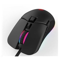 C-TECH herní myš Dawn, casual gaming, 6400 DPI, RGB podsvícení, USB