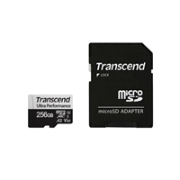 TRANSCEND MicroSDXC karta 256GB 340S, UHS-I U3 A2 Ultra Performace 160/125 MB/s