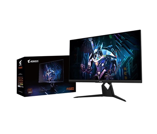 GIGABYTE LCD - 32" Gaming monitor AORUS FI32Q QHD, 2560x1440, 170Hz, 100M:1, 350cd/m2, 1ms, 2xHDMI 2.0, 1x DP, SS IPS