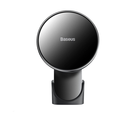 Baseus Big Energy držák s bezdrátovým nabíjením 15W černá (kompatibilní s Apple iPhone 12 Series)