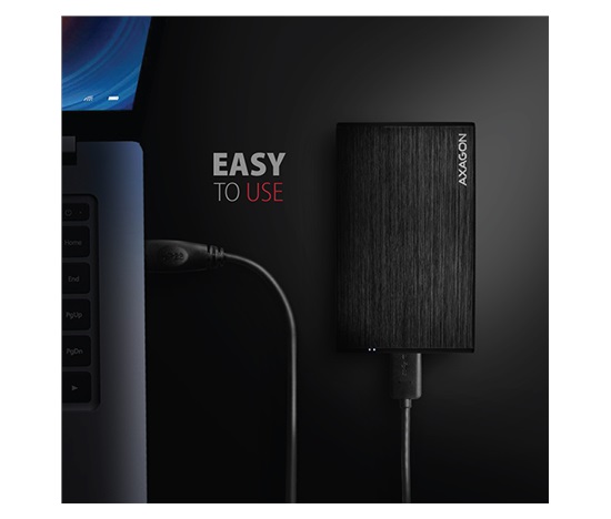 AXAGON EE25-XA6, USB3.0 - SATA 6G, 2.5" aluminiowa obudowa zewnętrzna