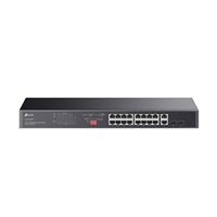TP-Link CCTV switch TL-SG1218MP (16xGbE, 2xGbE/2xSFP combo, 16xPoE+, 250W)