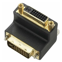 DVI-I Dual Link adaptér Renkforce RF-2959686, [1x DVI zástrčka 24+5pólová]