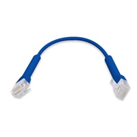 UBNT UniFi Ethernet Patch Kabel [0,22m, Cat6, UTP, licna, modrý, 50ks]