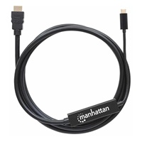 Manhattan kabel USB-C na HDMI, 2m, černá