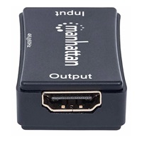 Manhattan HDMI opakovač, 4K HDMI Repeater, aktivní, do 40m, černá
