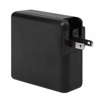 Manhattan cestovní nabíječka a powerbanka, 4-in-1, 8.000 mAh,  Interchangeable US/EU/UK Plugs, černá