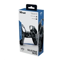 TRUST Obal na ovladač GXT 748 Controller Silicone Sleeve PS5, black camo