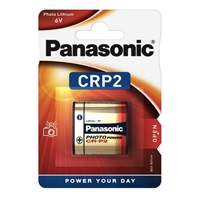 PANASONIC Lithiové - FOTO baterie CR-P2L/1BP 6V (blistr - 1ks)