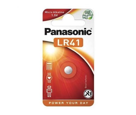 PANASONIC Alkalická MIKRO baterie LR-41EL/1B 1,5V (Blistr 1ks)