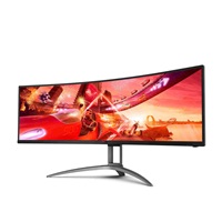 AOC MT VA LCD WLED 48.8" AG493UCX2 - VA panel, 165Hz, 5120x1440, 3xHDMI,DP, USB-C, USB 3.1, repro, nast. vyska, zakriven