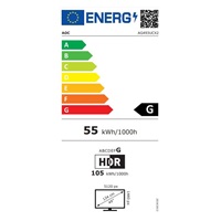 AOC MT VA LCD WLED 48.8" AG493UCX2 - VA panel, 165Hz, 5120x1440, 3xHDMI,DP, USB-C, USB 3.1, repro, nast. vyska, zakriven