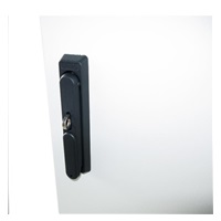 XtendLan 19" venkovní vodotěsný rozvaděč 12U 600x420, krytí IP55, nosnost 65kg, 3-bodový zámek, šedý