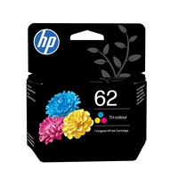 HP 62 Tri-color Original Ink Cartridge (165 pages)