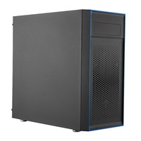 Cooler Master case MasterBox E501L, ATX, 1x 120mm Fan, Černá